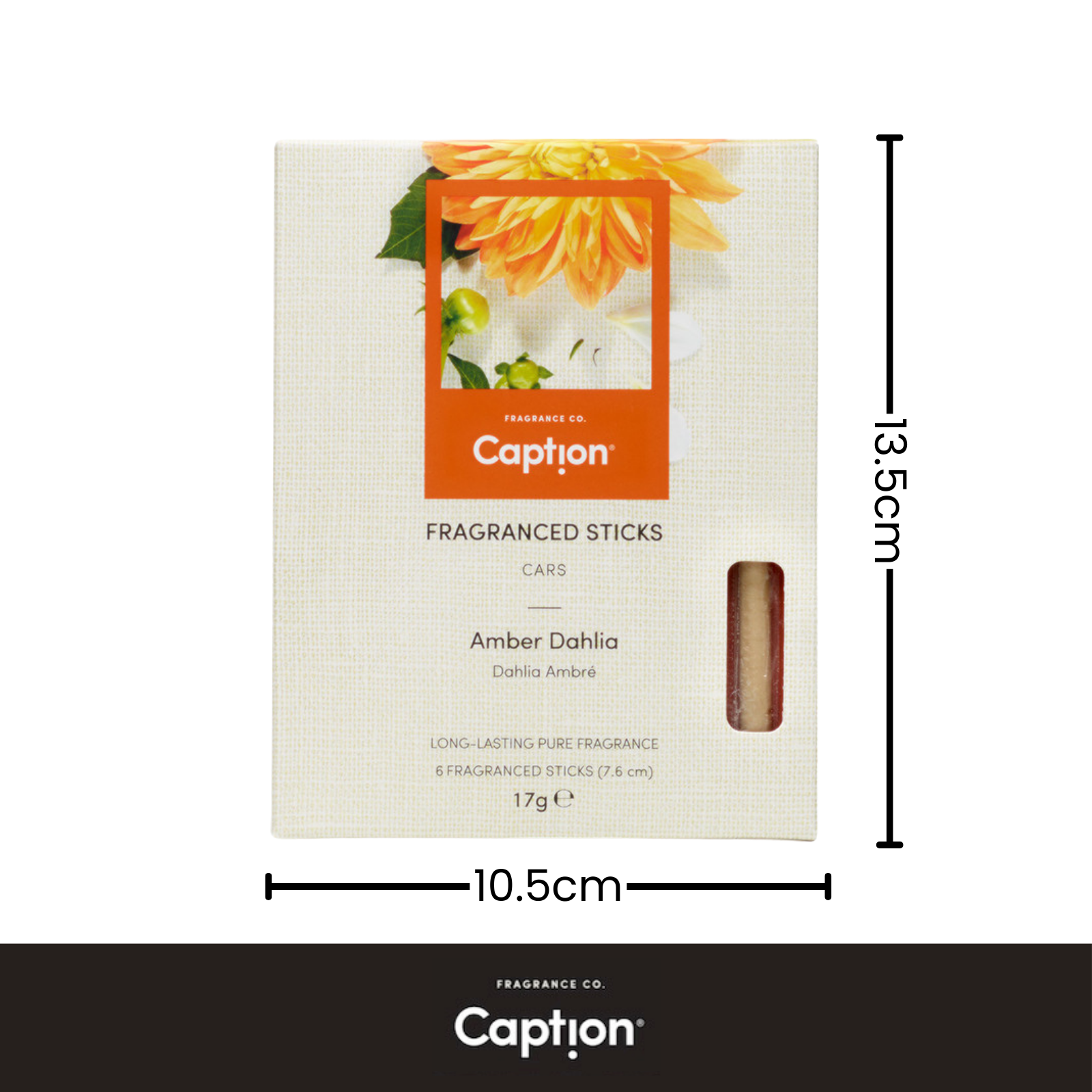Caption Fragrance Sticks - Amber Dahlia (7.6cm)