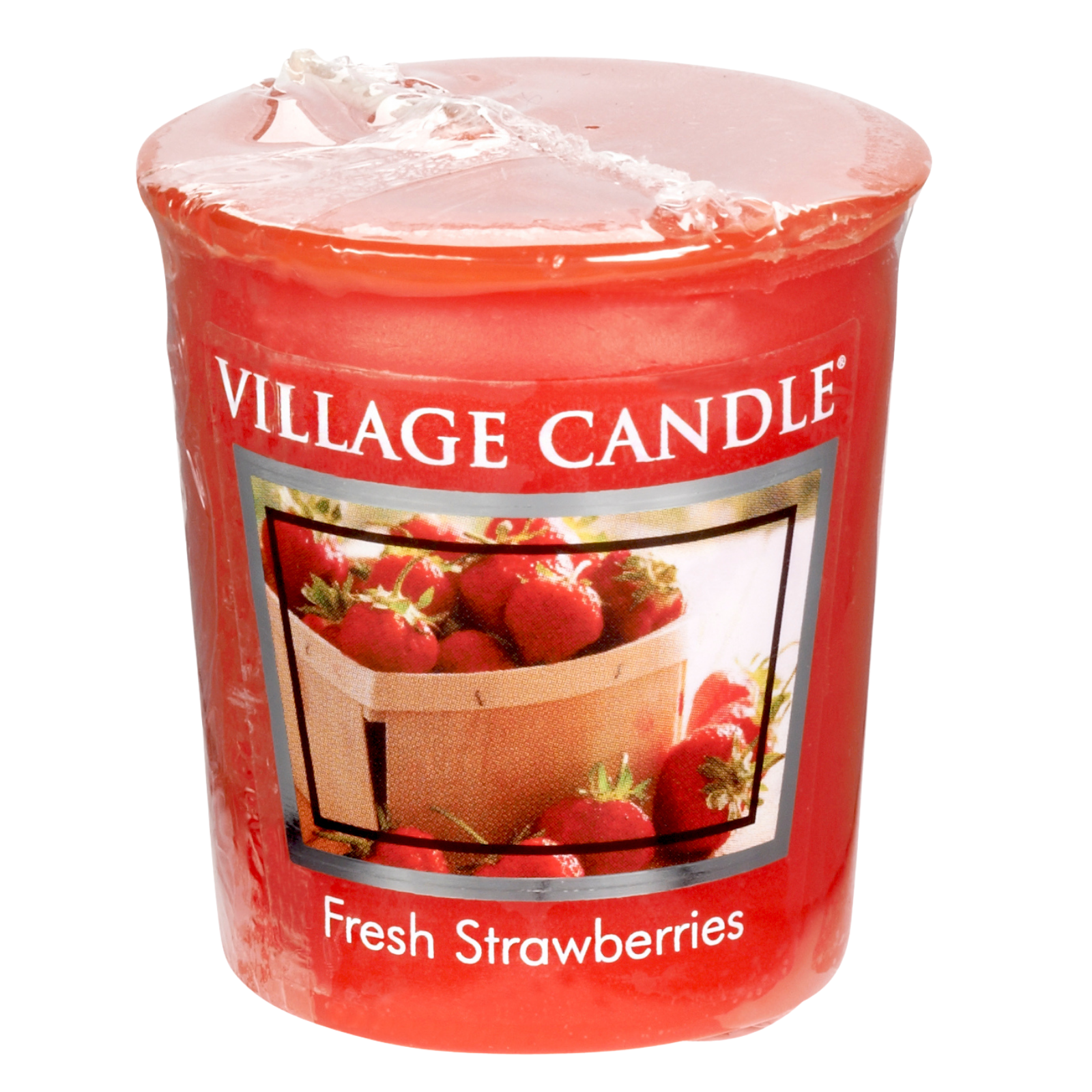 Village Candle Votive - Fresh Strawberries