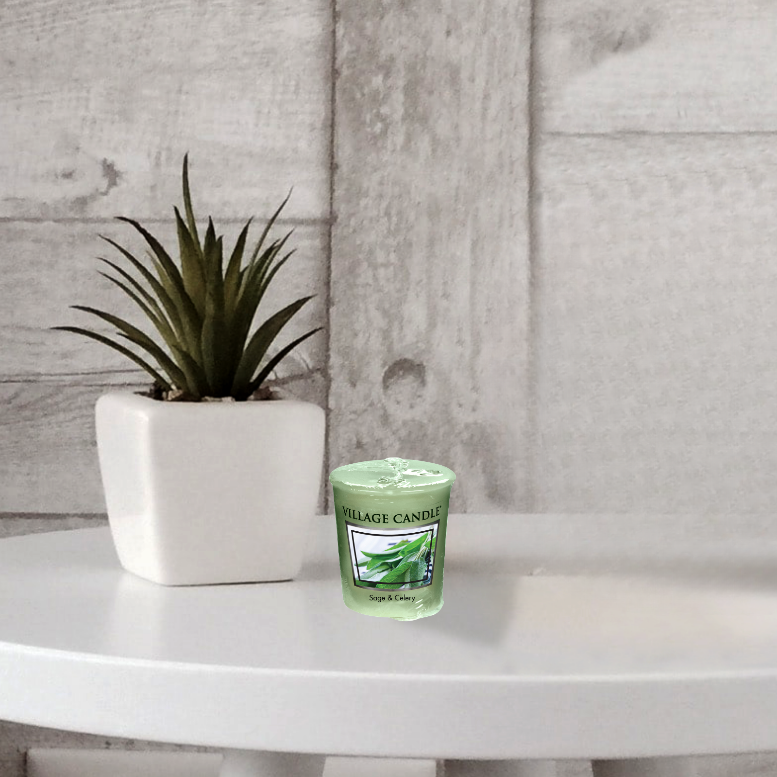 Village Candle Votive - Sage & Celery