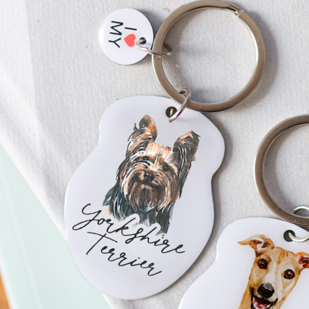 Splosh Pet Keyring - Yorkshire Terrier