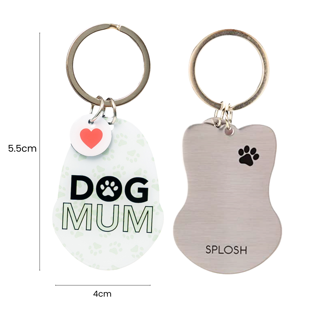 Splosh Pet Keyring - Dog Mum