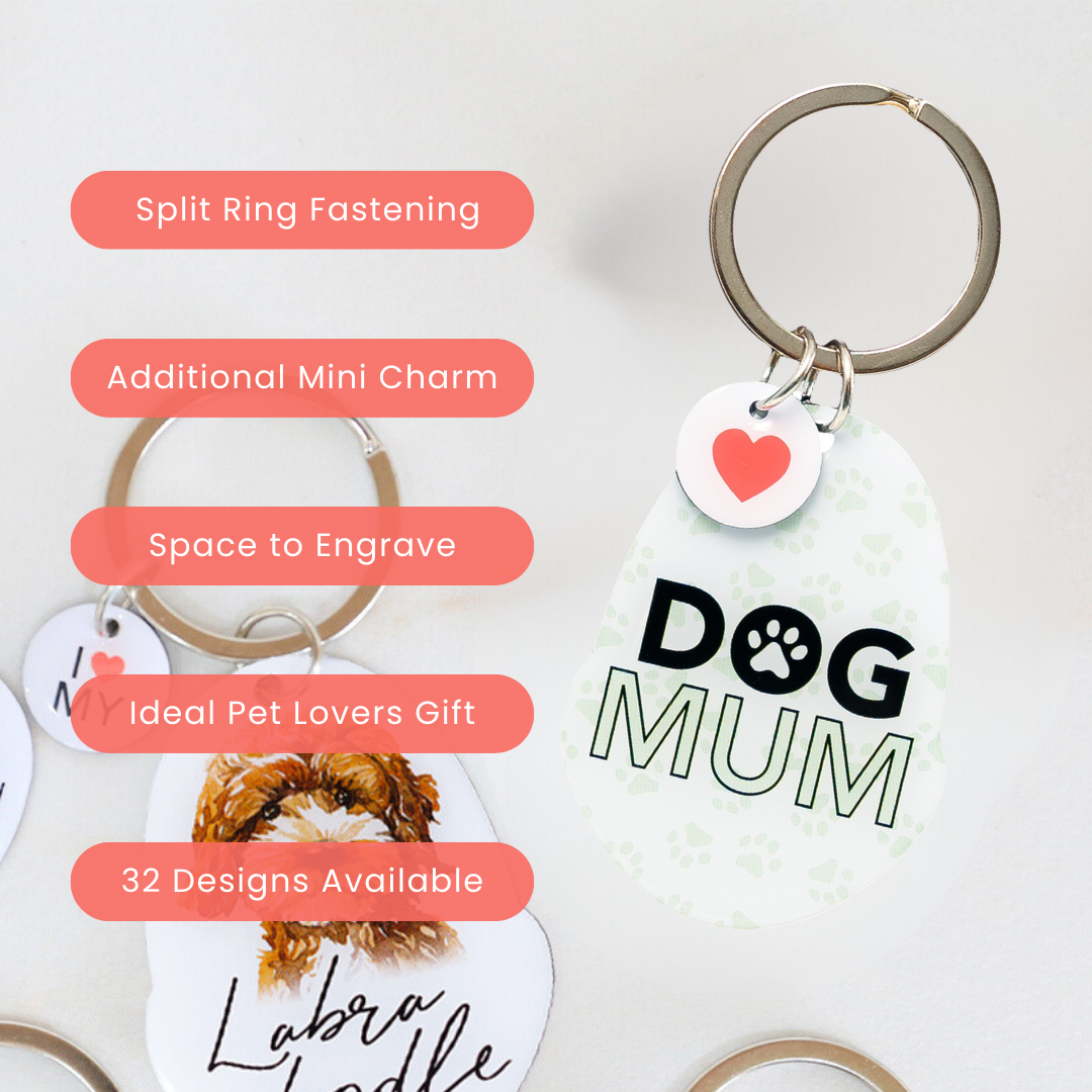 Splosh Pet Keyring - Dog Mum