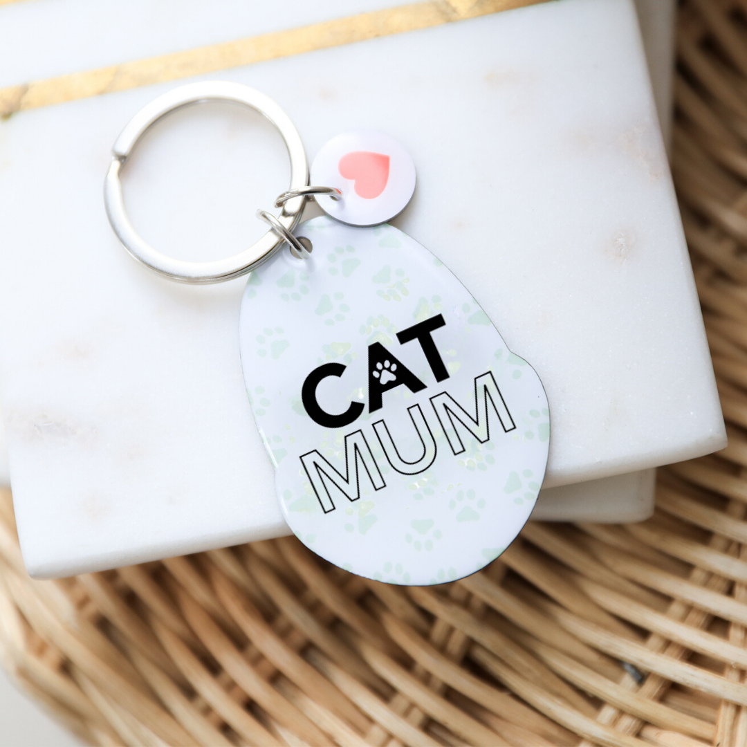 Splosh Pet Keyring - Cat Mum