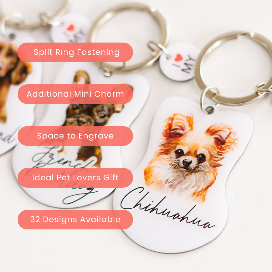 Splosh Pet Keyring - Chihuahua