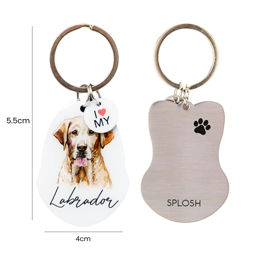 Splosh Pet Keyring - Labrador