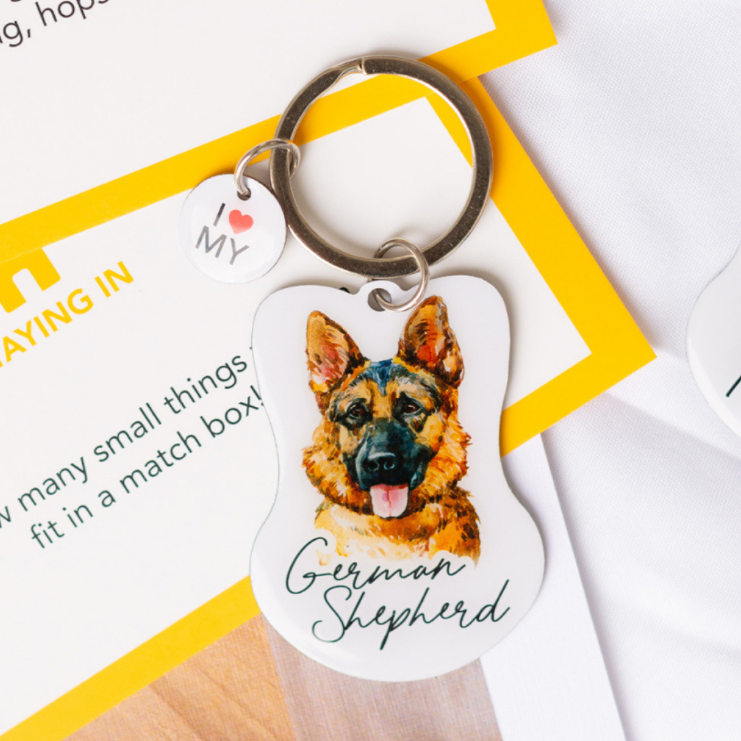 Splosh Pet Keyring - German Shepherd