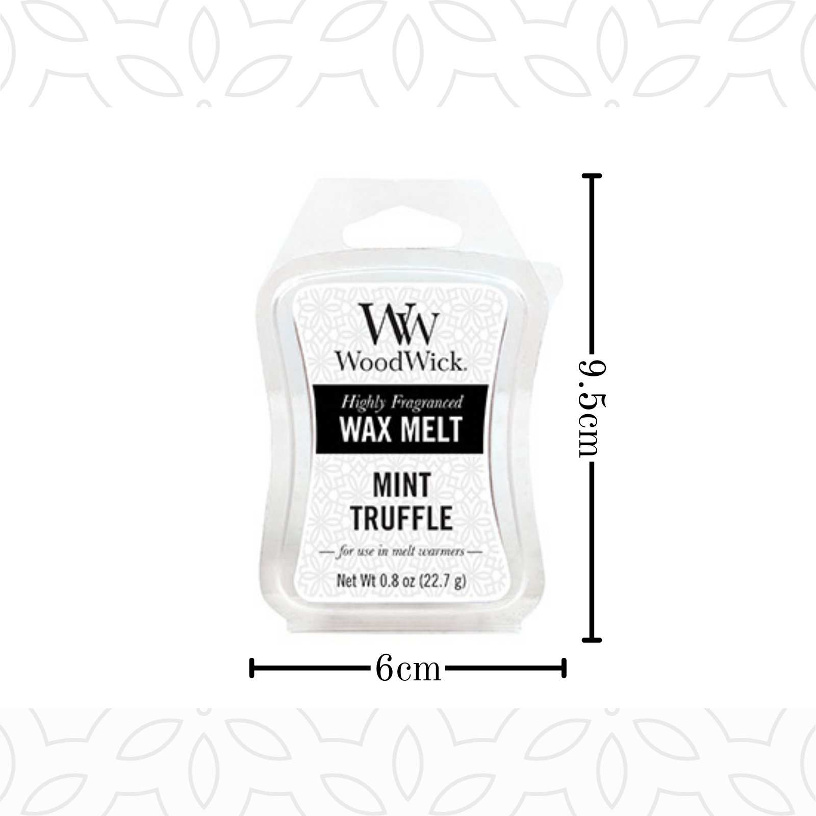 WoodWick Mini Hourglass Wax Melts - Mint Truffle