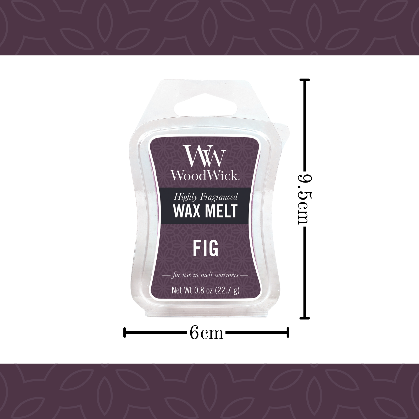 WoodWick Mini Hourglass Wax Melt - Fig