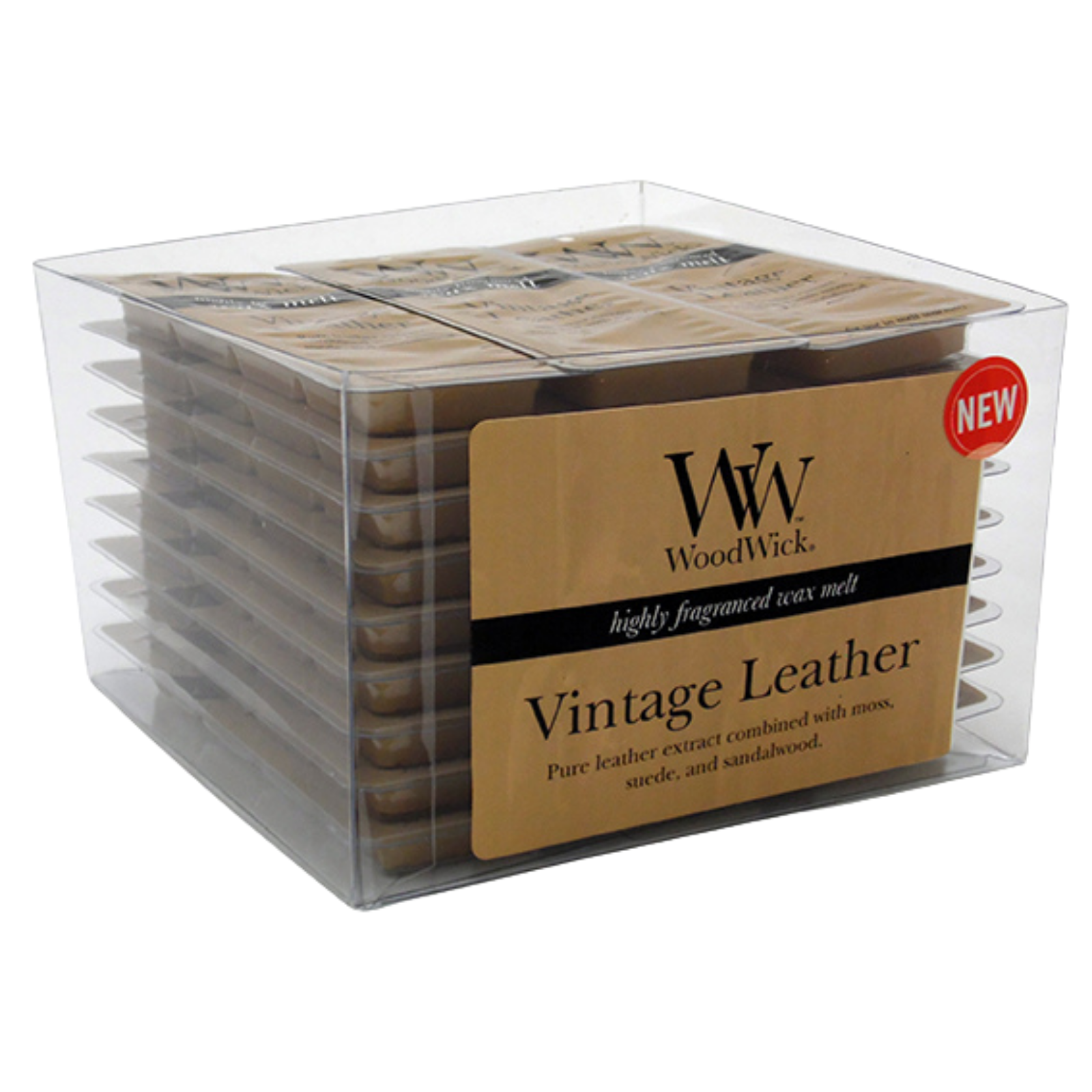 WoodWick Wax Melt - Vintage Leather