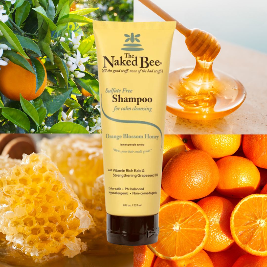 The Naked Bee - Orange Blossom Sulphate Free Shampoo 8oz