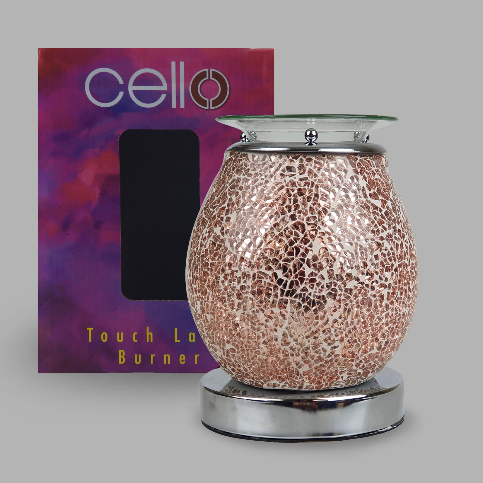 Cello Electric Wax Burner Touch Mosaic - Gold