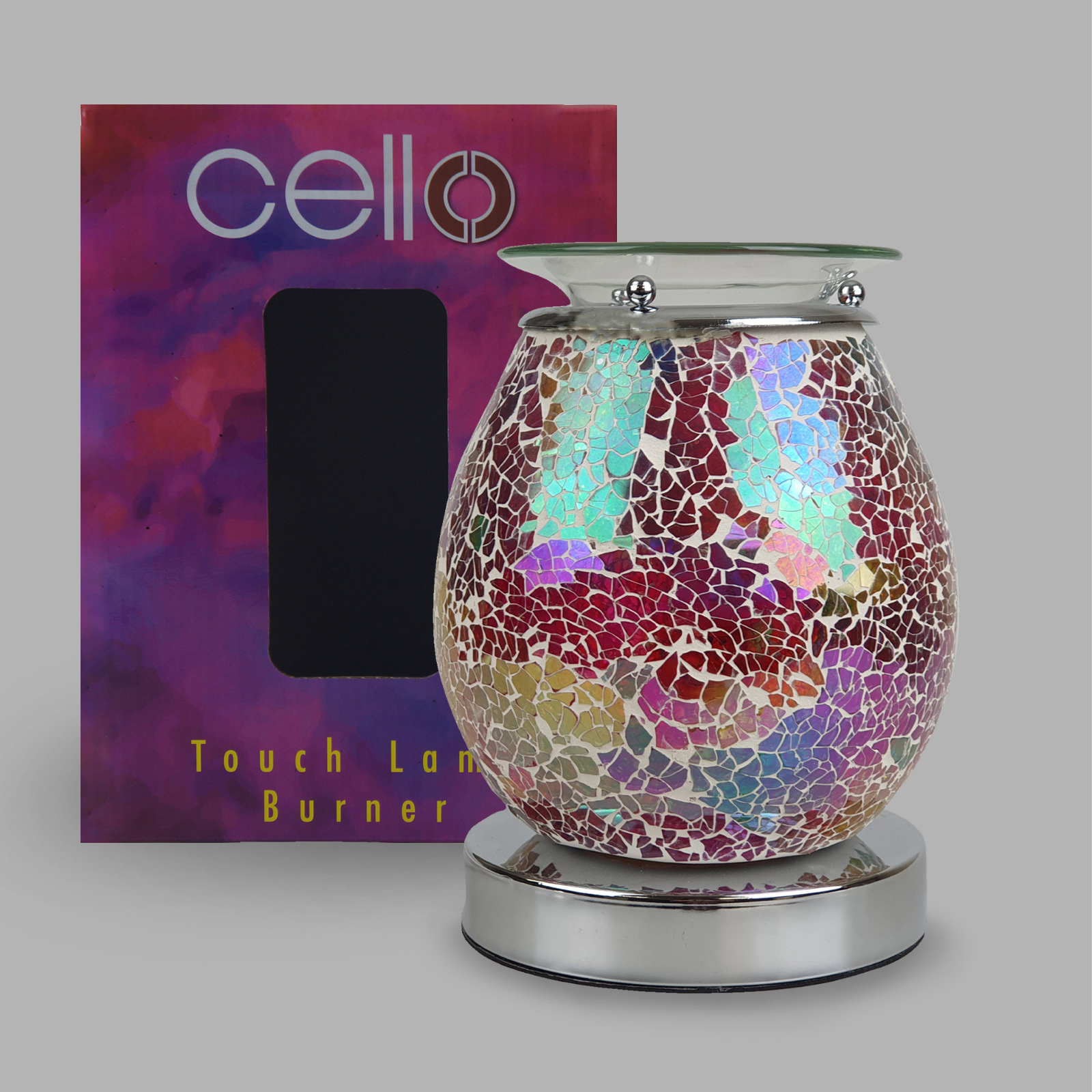 Cello Electric Wax Burner Touch Mosaic - Multi-Colour