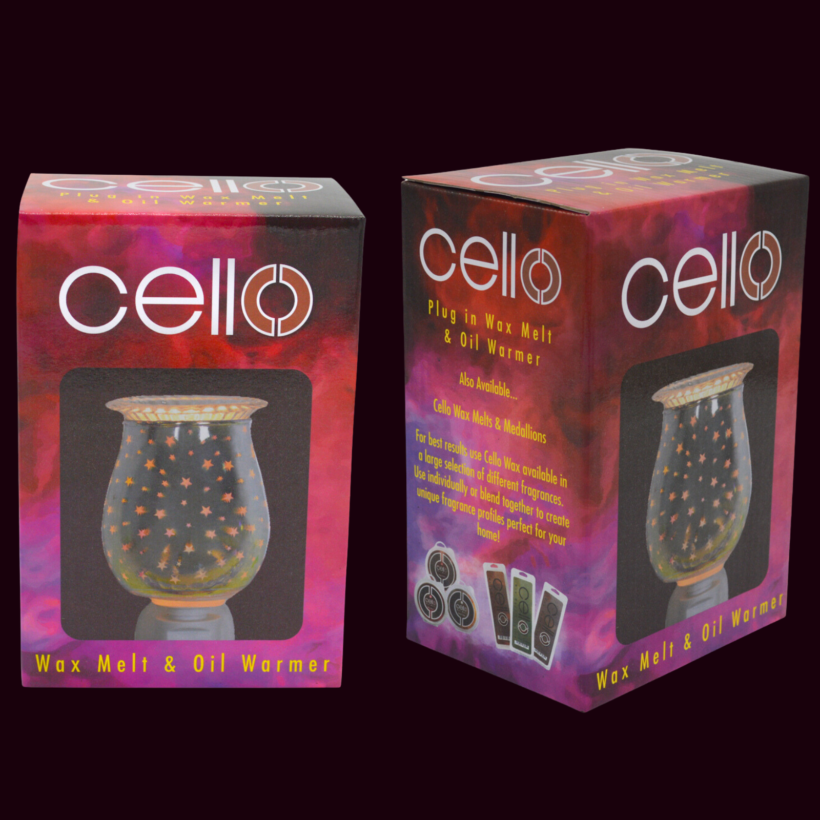 Cello - 3D Plug In Electric Warmer - Cosmic