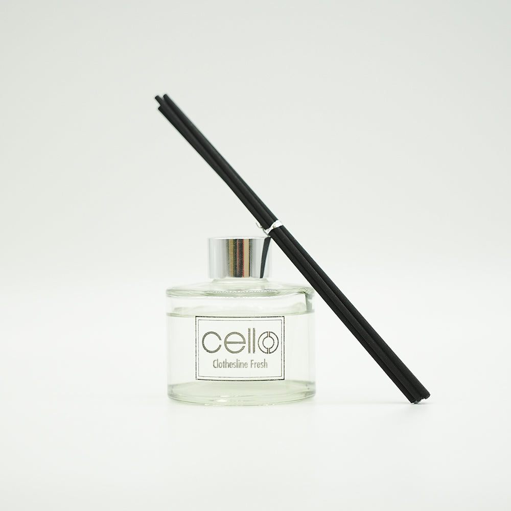 Cello - Fragrance Burst Reed Diffuser - Clothesline Fresh