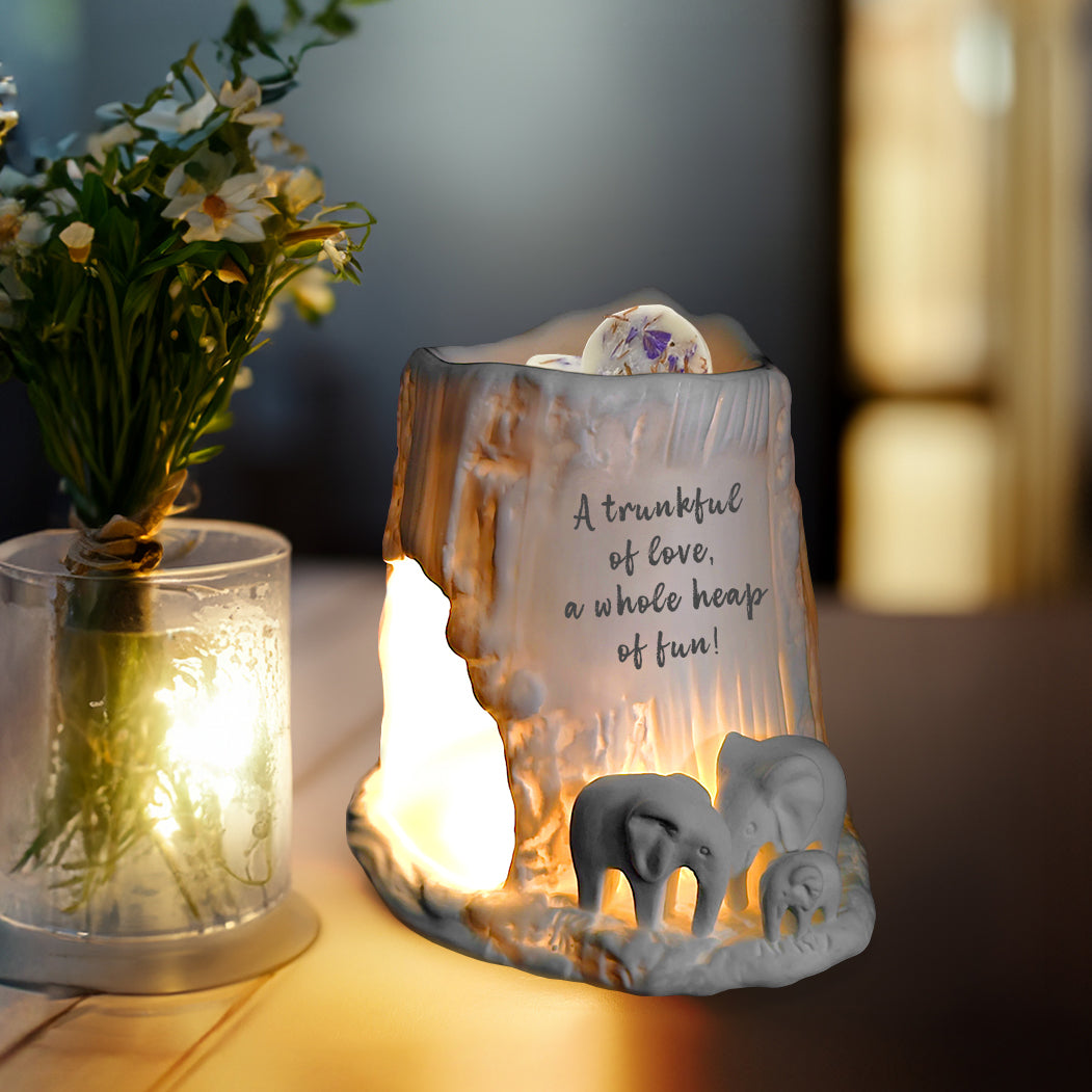 Cello - Elephant Tealight Burner - A trunkful of love, a whole heap of fun!