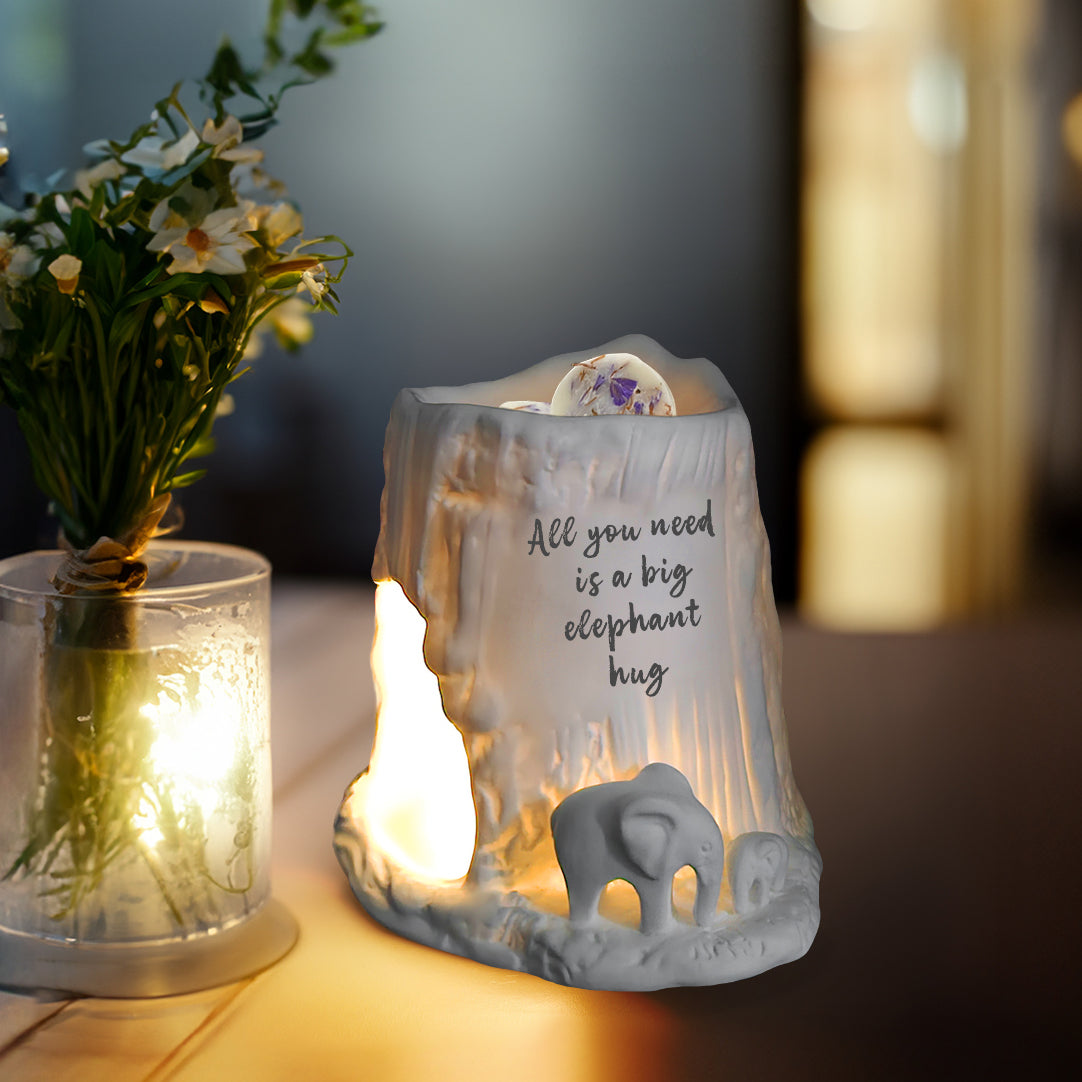 Cello - Elephant Tealight Burner - All you need is a big Elephant hug