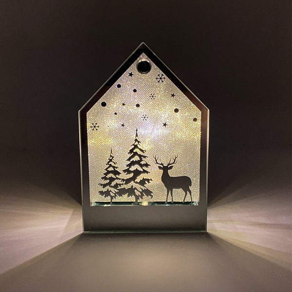 Gleneagles Shimmer Scapes Christmas LED's - Winter Stag