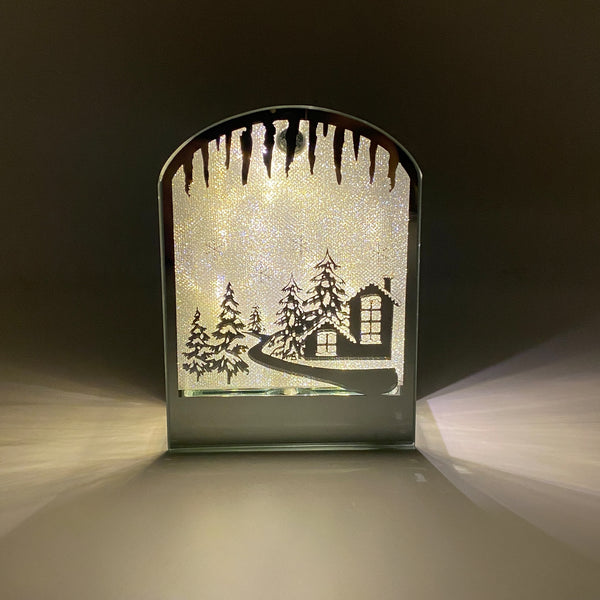 Gleneagles Shimmer Scapes Christmas LED's - Snowy Houses