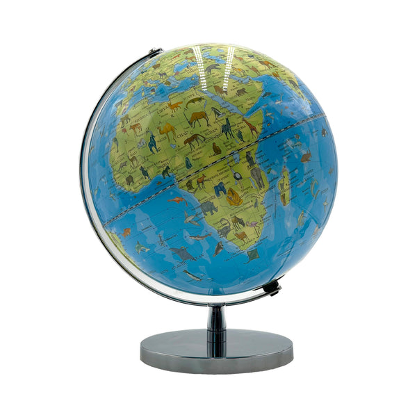 Gleneagles Travel Globe - Animal Cartoon 20cm