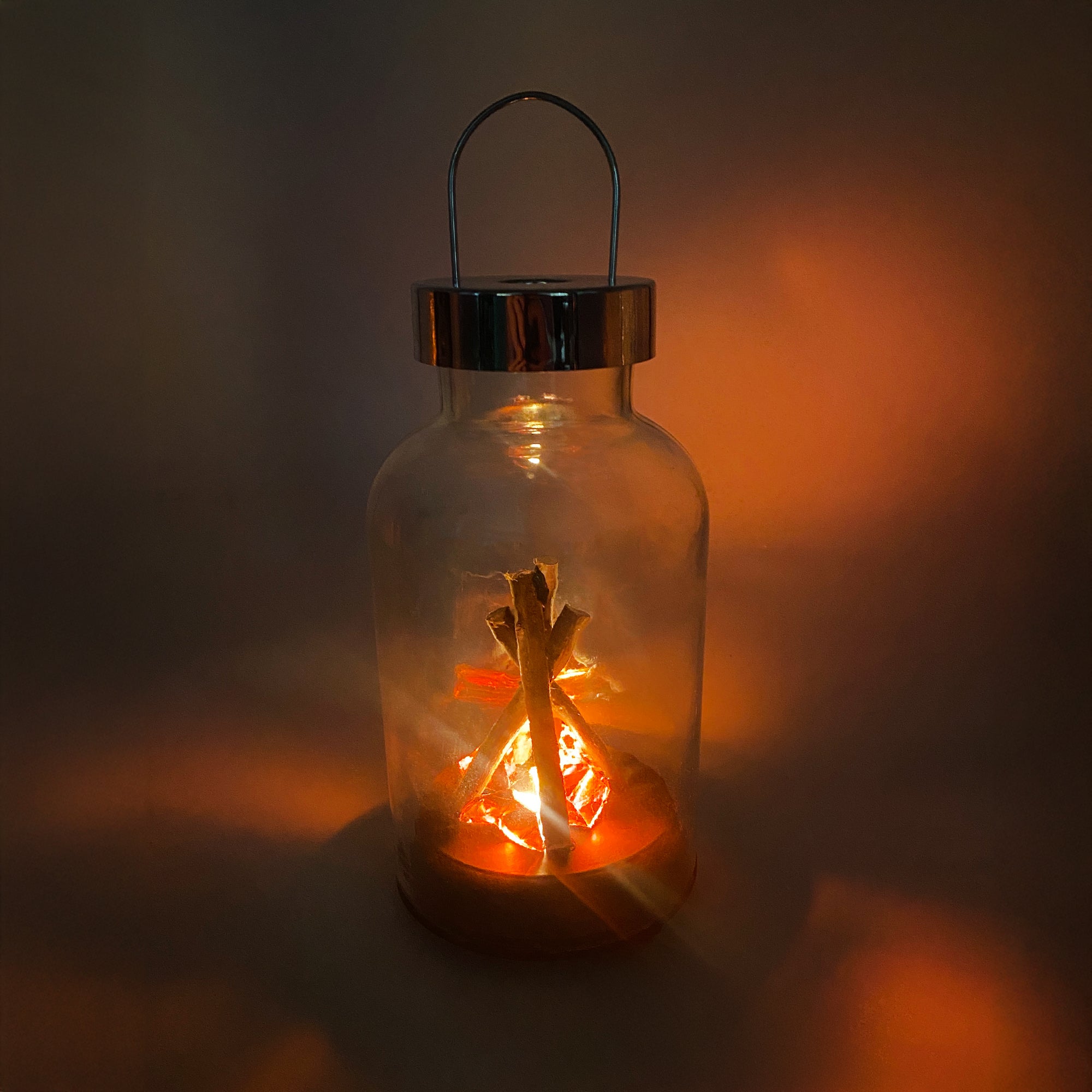 Gleneagles Campfire Large Lantern LED USB Lamp