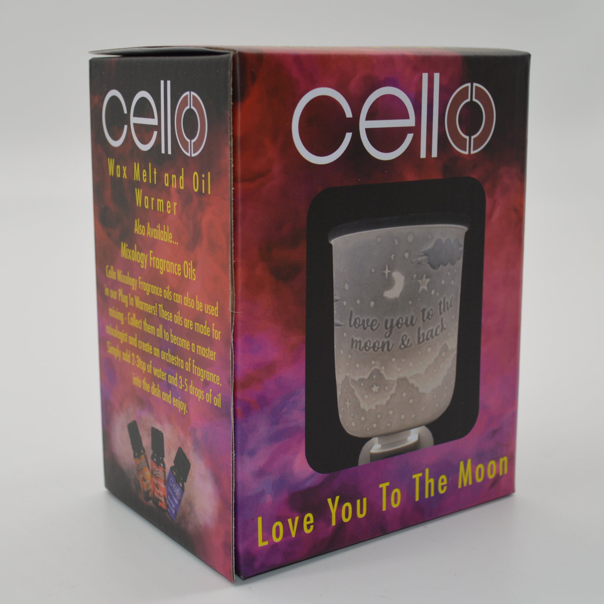 Cello - Porcelain Plug In Electric Melt Warmer - Love You To The Moon & Back