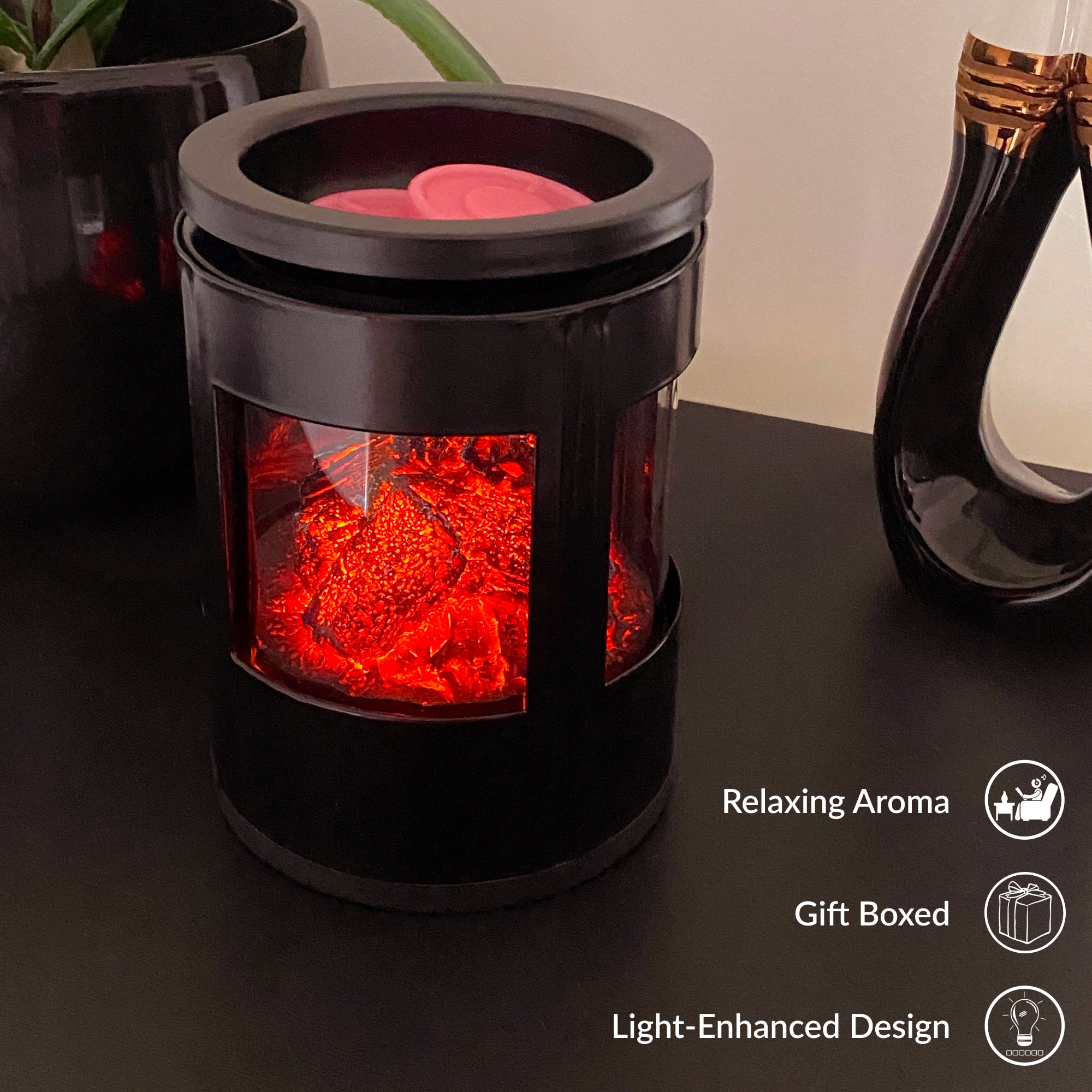 Cello - Flickering Embers Electric Melt Burner