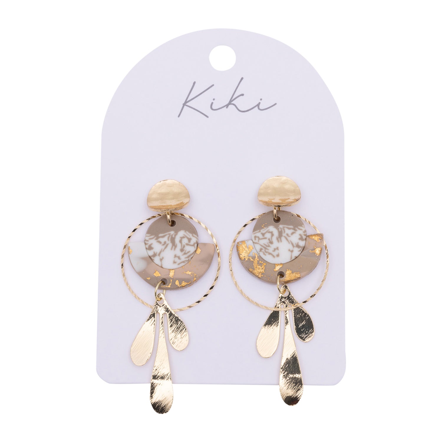 Splosh - Kiki Earrings - Gold Teardrop