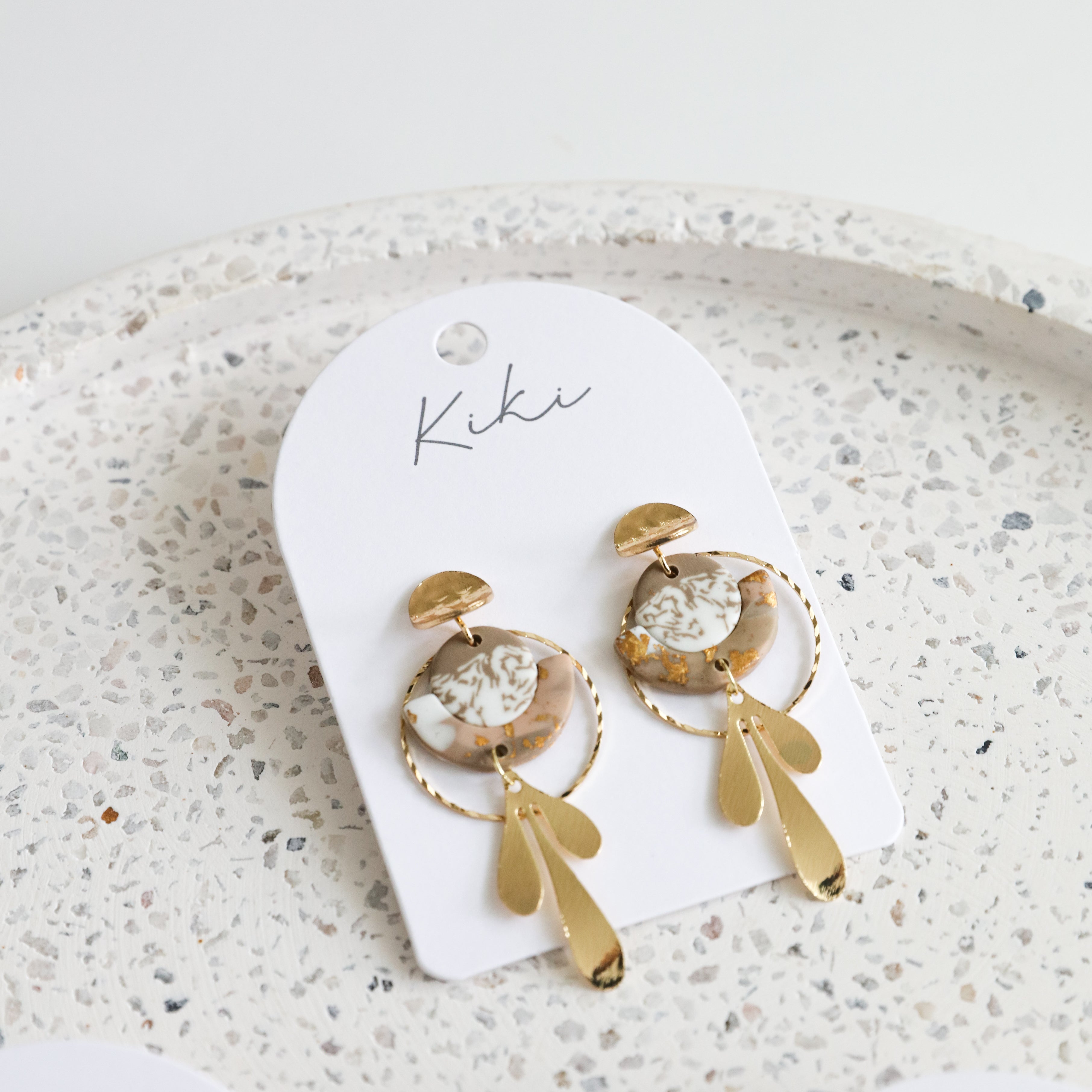 Splosh - Kiki Earrings - Gold Teardrop