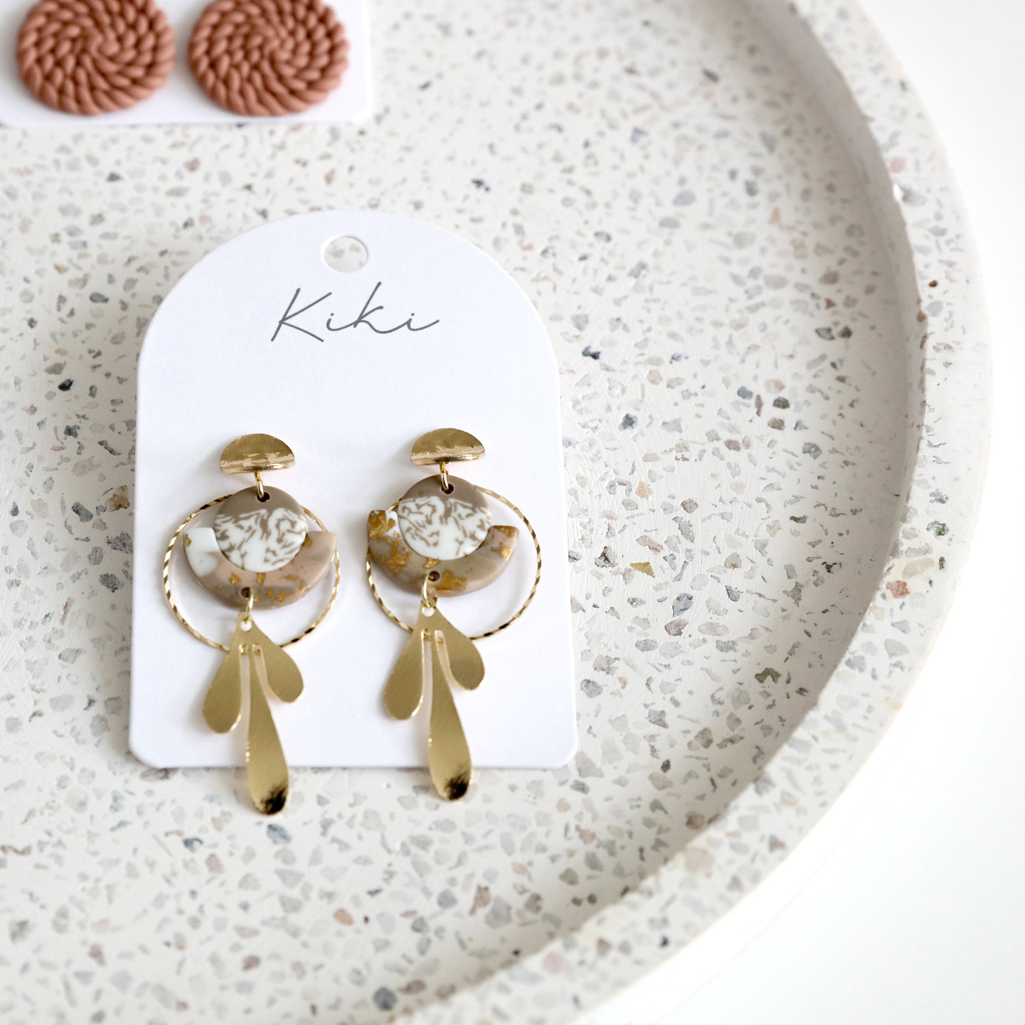 Splosh - Kiki Earrings - Gold Teardrop