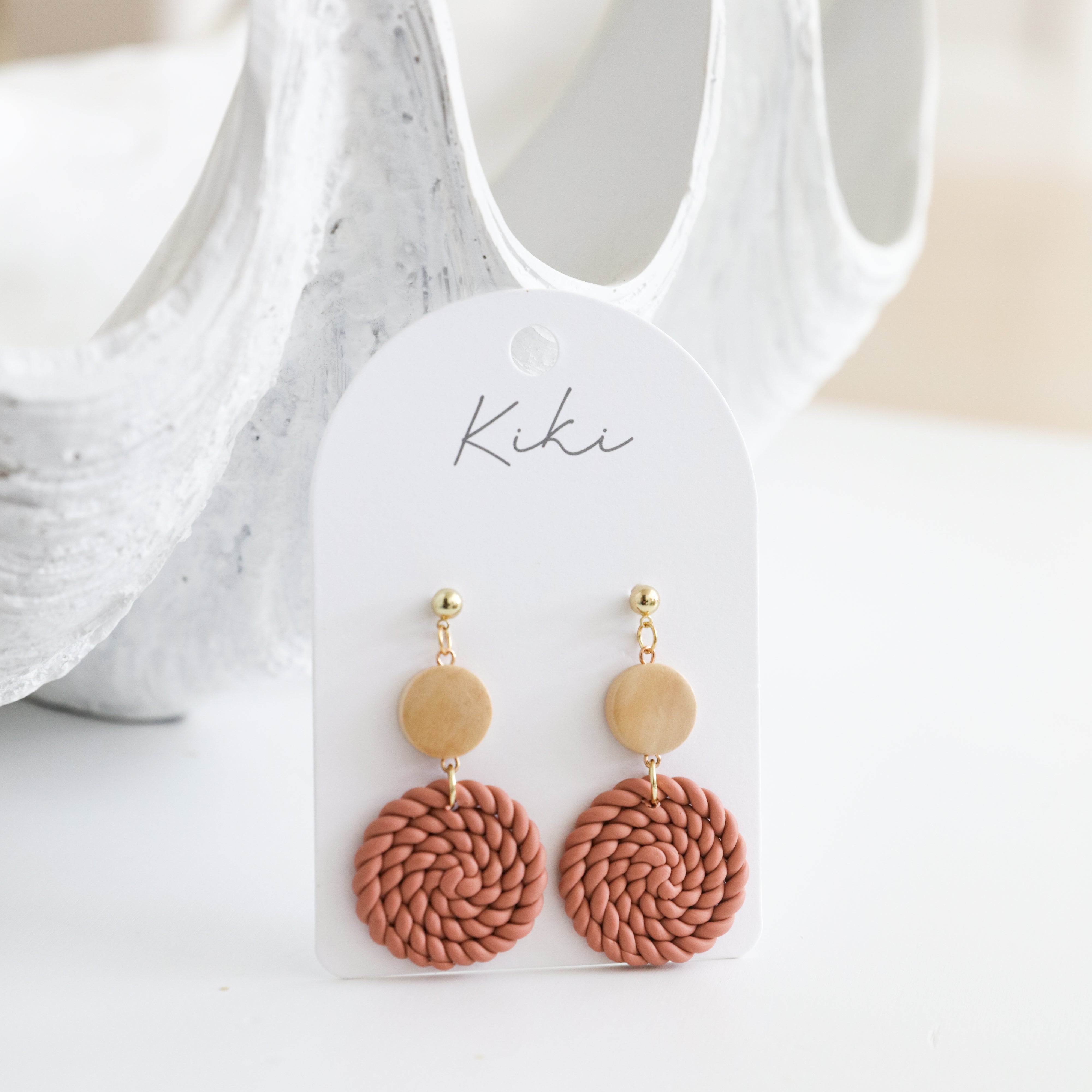 Splosh - Kiki Earrings - Round Weave