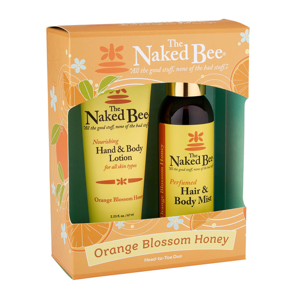 The Naked Bee - Head to Toe Duo Gift Set - Orange Blossom