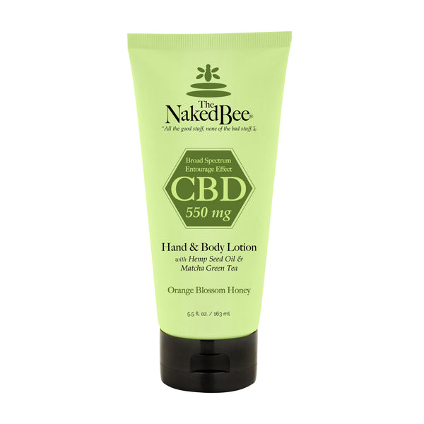 The Naked Bee - Orange Blossom Honey CBD Hand & Body Lotion 5.5oz