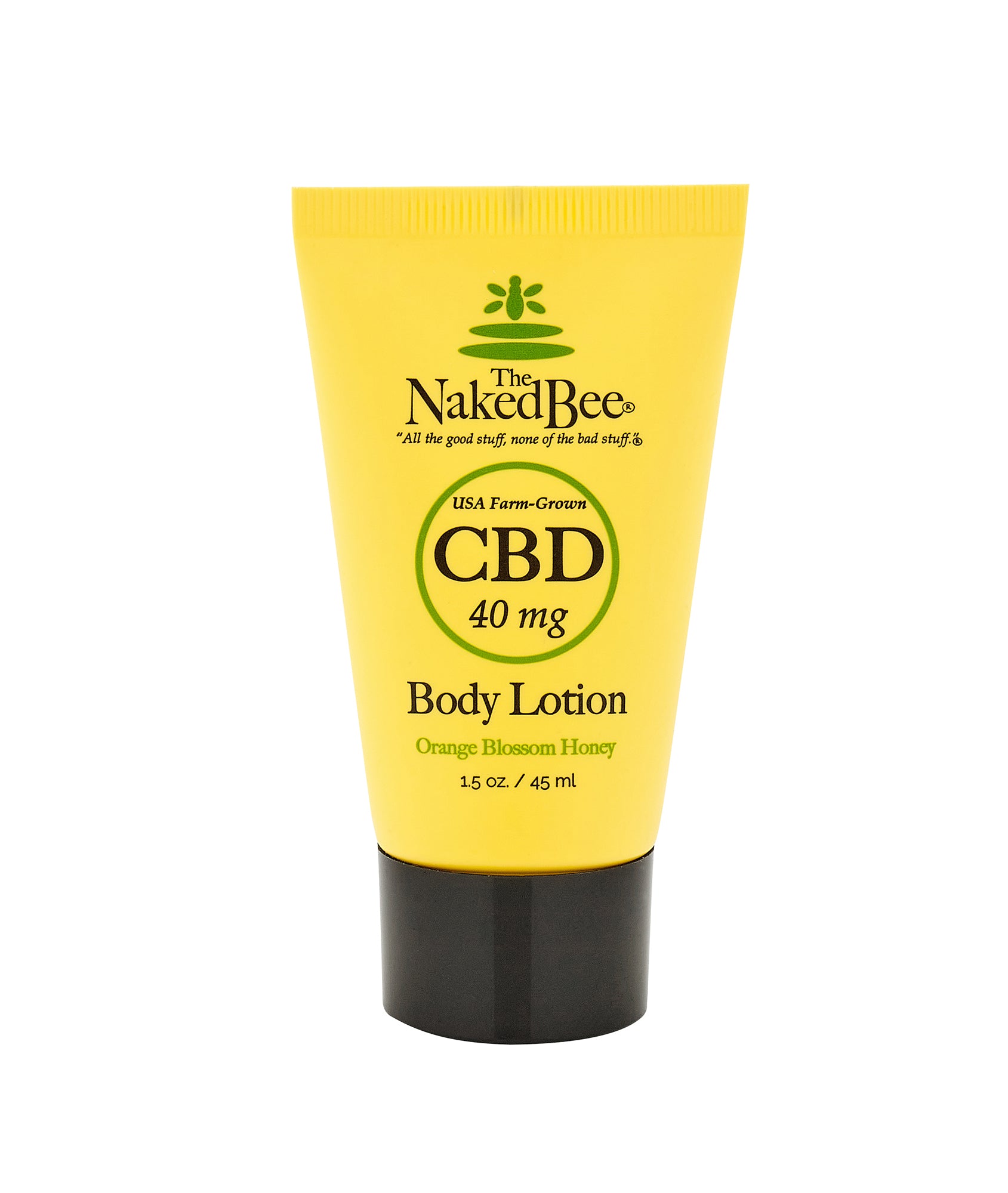 The Naked Bee - Orange Blossom Honey CBD Isolate Body Lotion 1.5oz