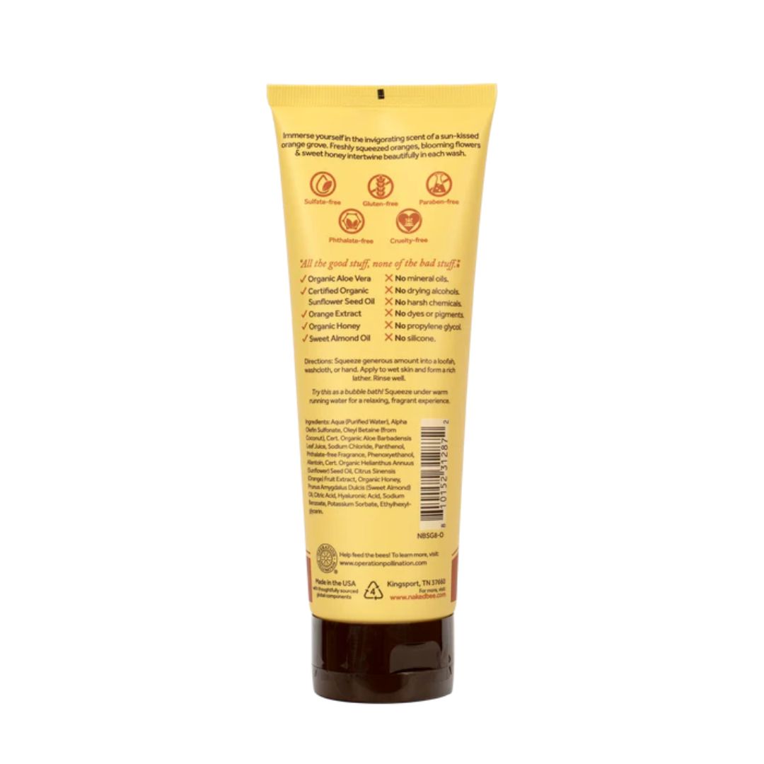 The Naked Bee - Orange Blossom & Honey Purifying Body Wash 8oz