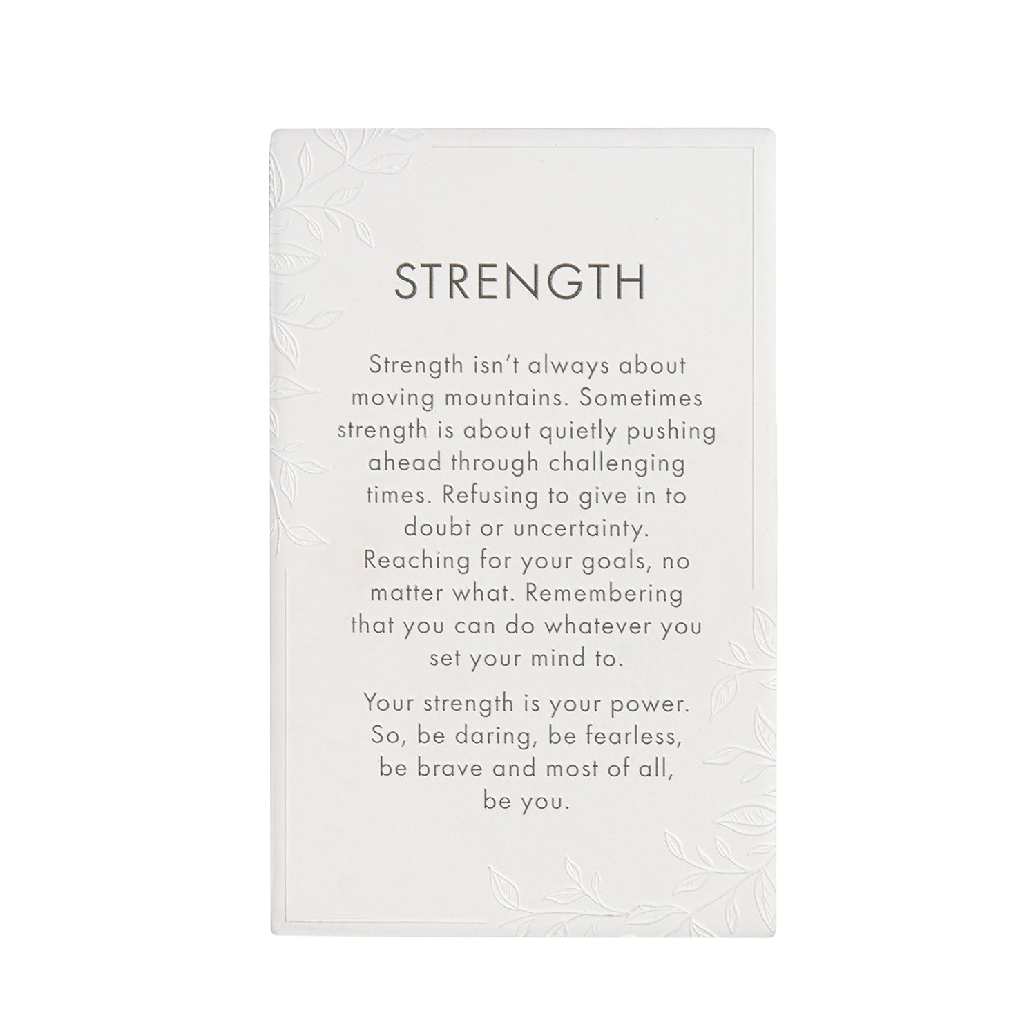 Splosh - Precious Quote - Strength