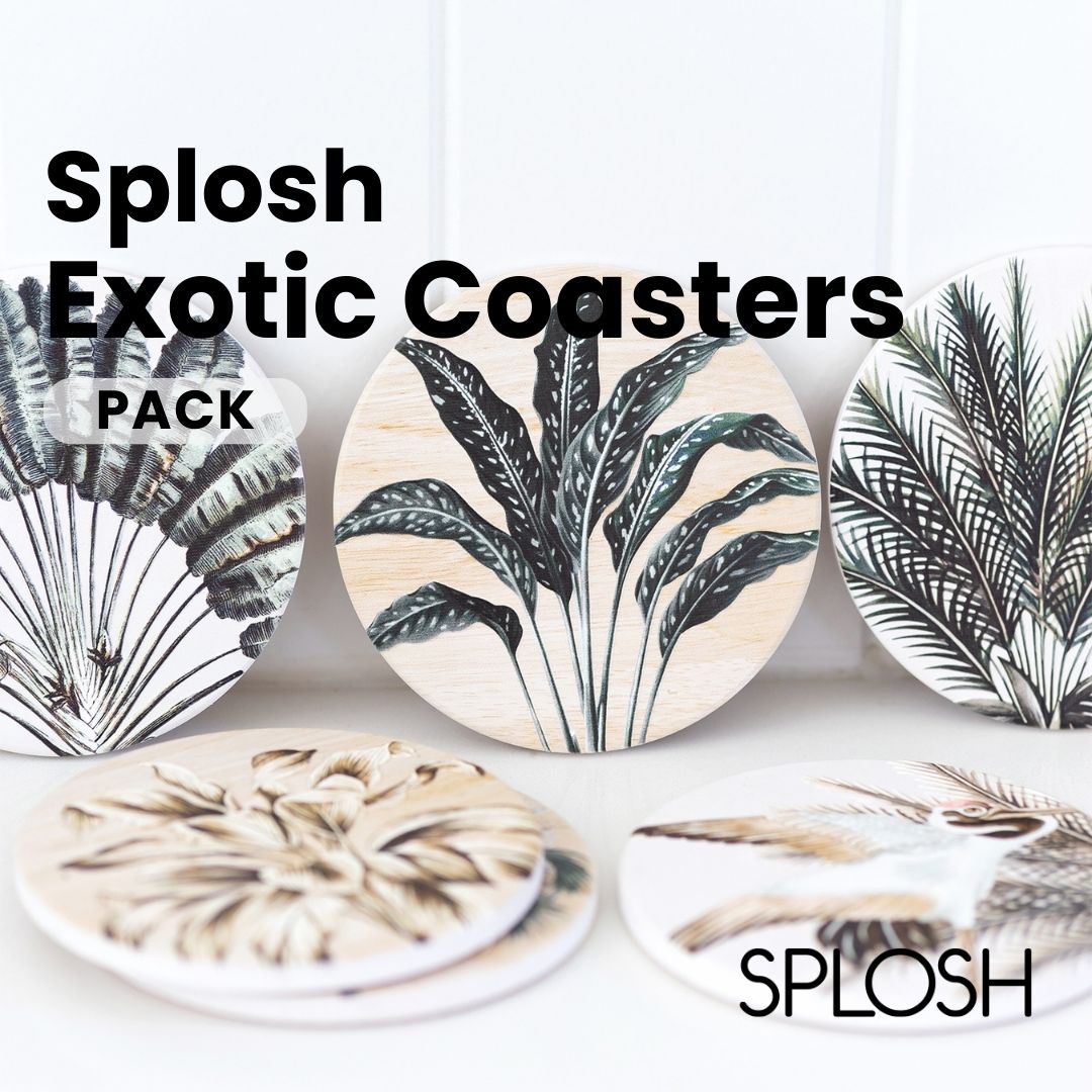 Splosh - Exotic Coaster Pack