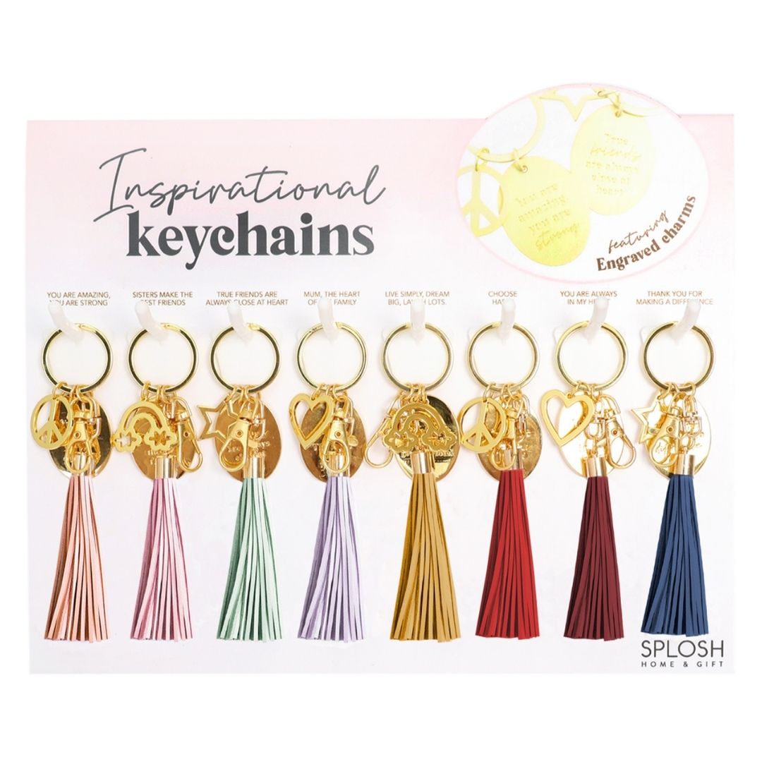 Splosh - Inspirational Keychains Pack