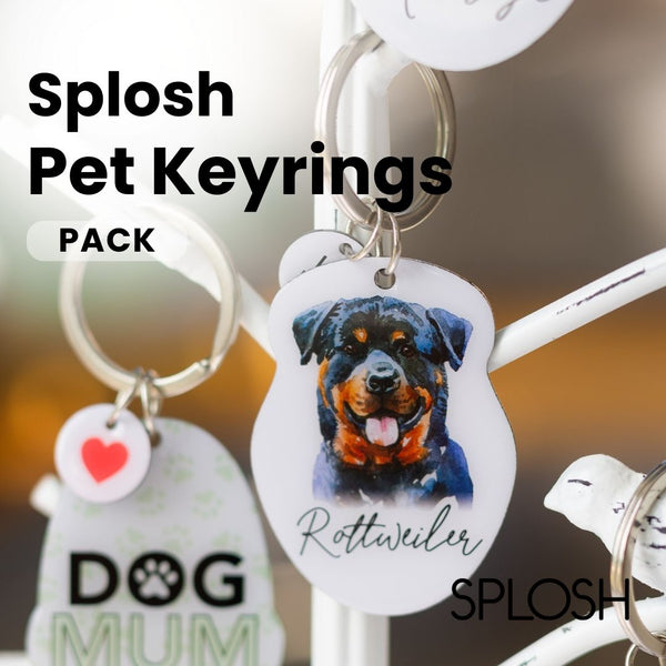 Splosh - Pet Keyring Pack