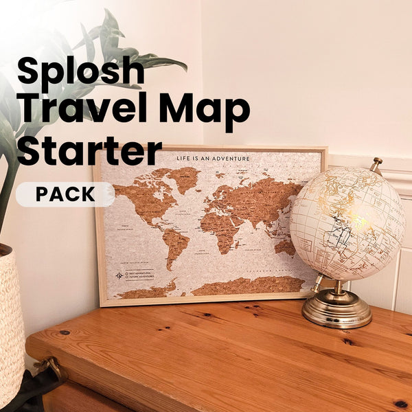 Splosh - Travel Map Starter Pack