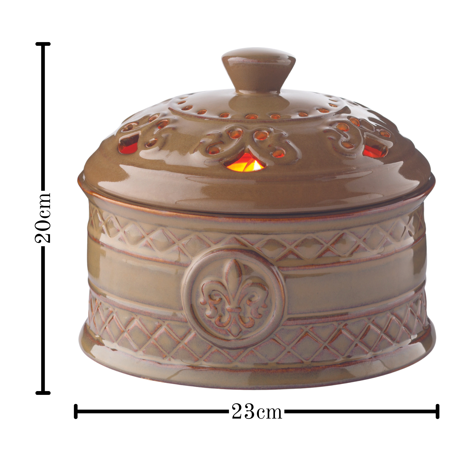 Candle Warmers Etc - Candle Breeze Fragrance Warmer - Fleur De Lis