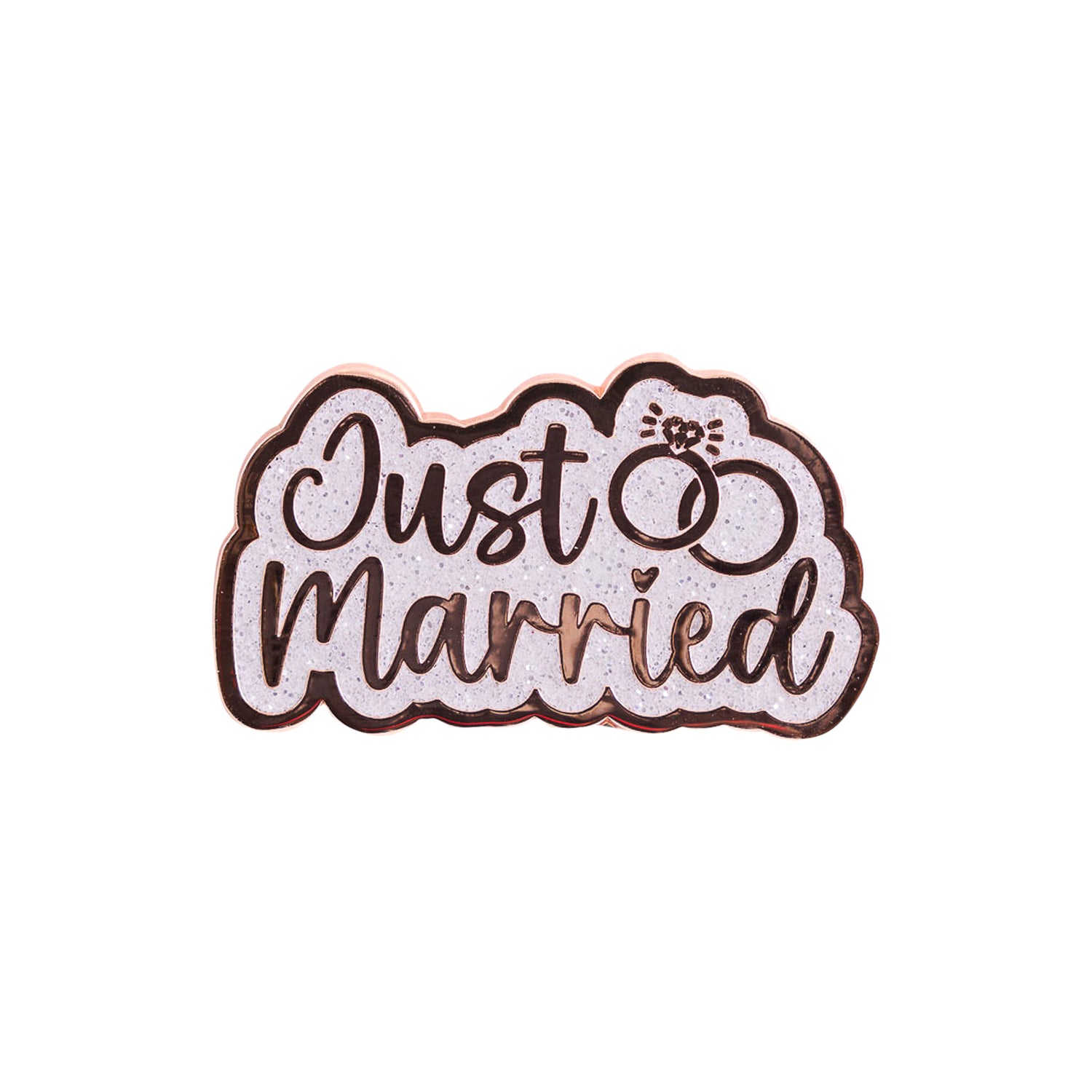 Splosh - Wedding Keepsake Pin - Just Married