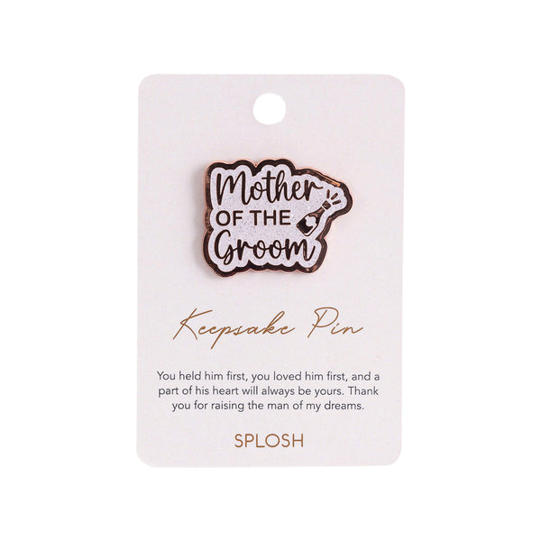 Splosh - Wedding Keepsake Pin - Mother Of The Groom